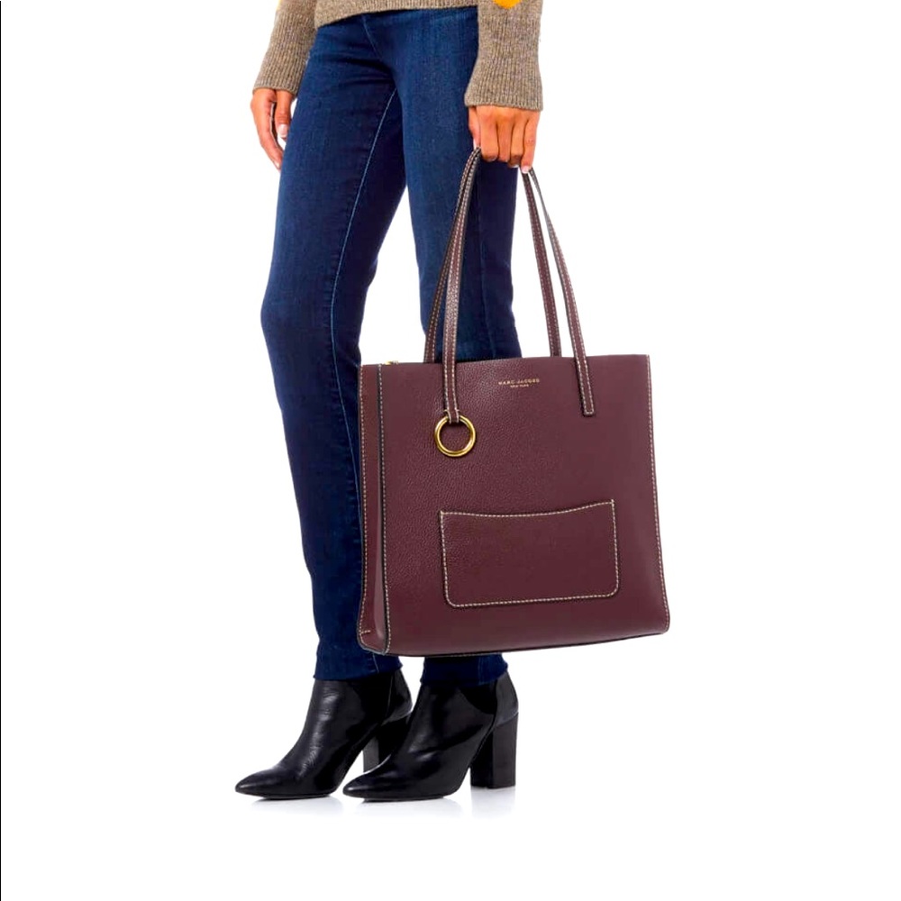 Marc Jacobs Shopper Leather Tote